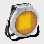 Iskra Heizlüfter energiesparend, mit Thermostat, Schwarz