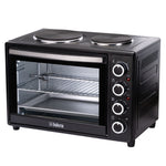 Iskra Mini Backofen, 38 L, 3600 W, Schwarz