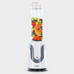 Iskra Smoothie Maker to go, 600 ml Trinkflasche, Weiß