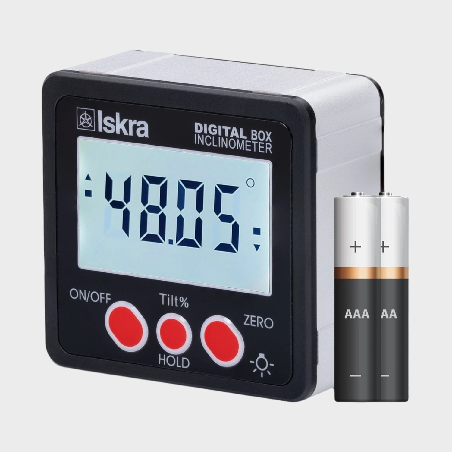Iskra digitaler Box Winkelmesser, magnetisch, LCD Display