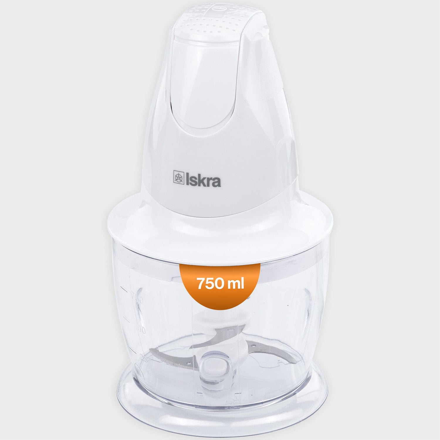 Iskra Zerkleinerer elektrisch, 0,75 L, Weiß